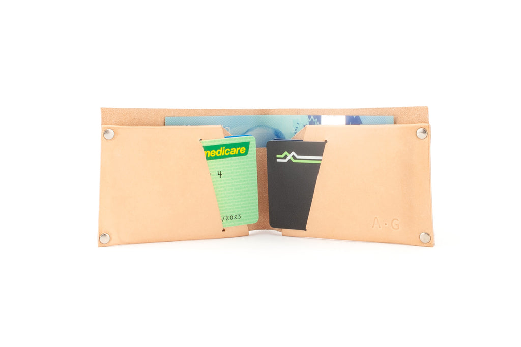 Wallet Bi-Fold Natural